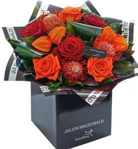 Julien Macdonald Dazzling Autumn Rose Hand tied