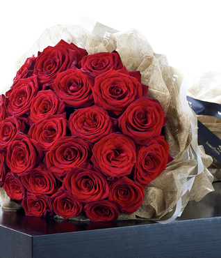 Luxury Grand Prix Rose Hand tied