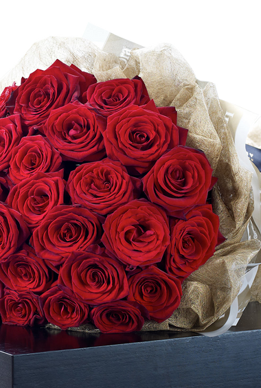 Luxury Grand Prix Rose Hand tied