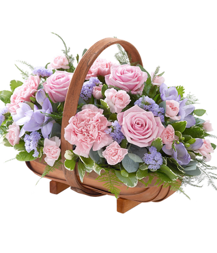 Mixed Basket Pink and Lilac