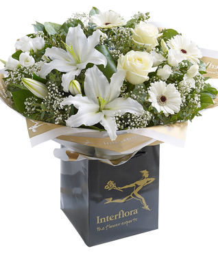 White Radiance Hand tied